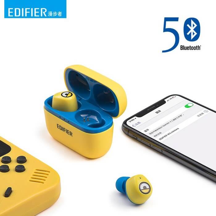 Edifier 真無線藍牙耳機 (Minion Edition) W3