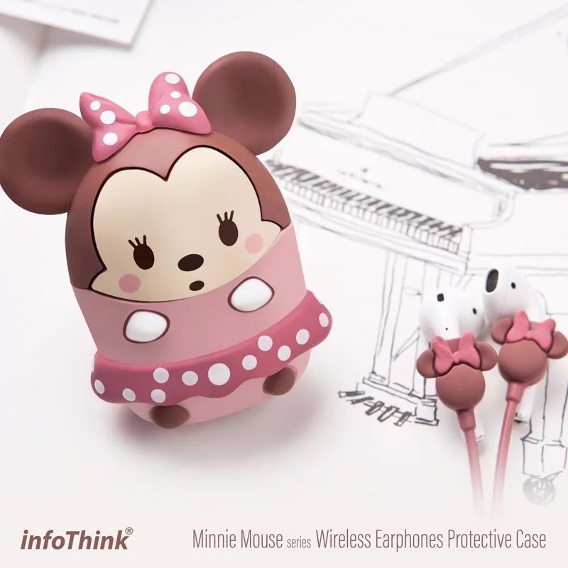 infoThink 米奇系列無線耳機造型保護套for AirPods