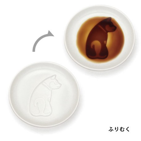 小狗醬油碟（日本直送）